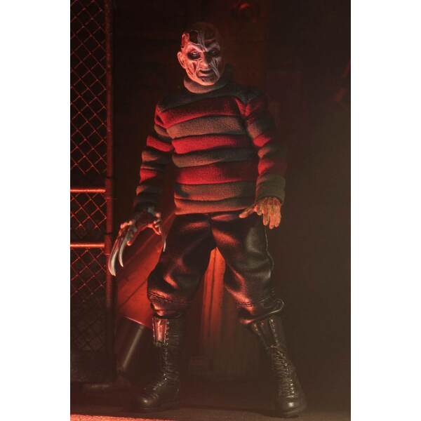 Figura Retro Freddy Krueger La Nueva Pesadilla de Wes Craven 20 cm Neca - Collector4U.com