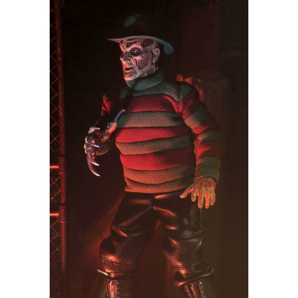 Figura Retro Freddy Krueger La Nueva Pesadilla de Wes Craven 20 cm Neca - Collector4U.com