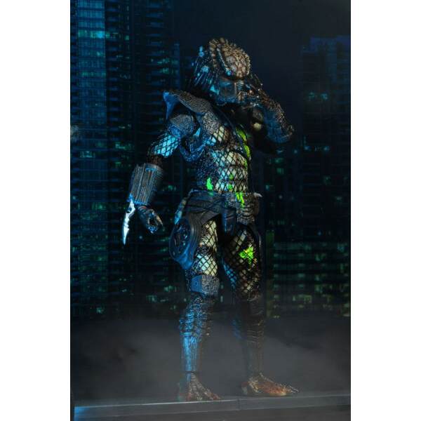 Figura Ultimate Battle-Damaged City Hunter Predator 2 20 cm - Collector4U.com