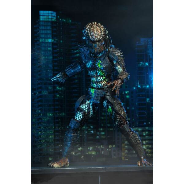 Figura Ultimate Battle-Damaged City Hunter Predator 2 20 cm - Collector4U.com