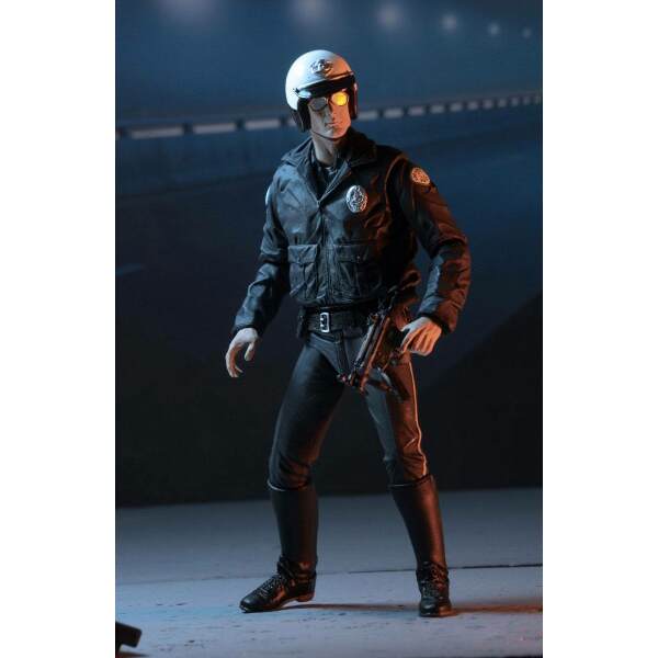 Figura Ultimate T-1000 Terminator 2 (Motorcycle Cop) 18 cm Neca - Collector4U.com