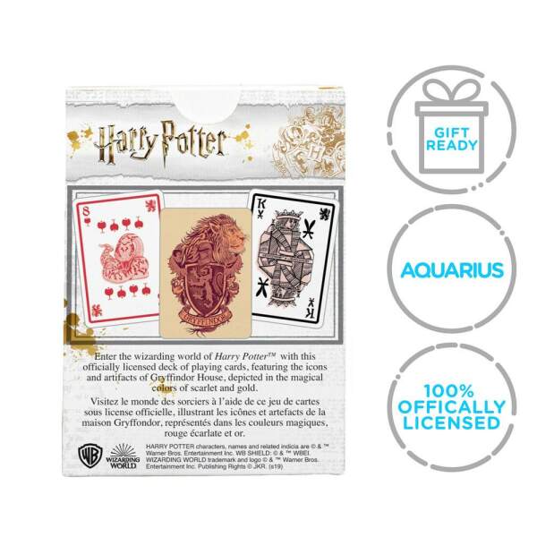Baraja Gryffindor Harry Potter - Collector4u.com