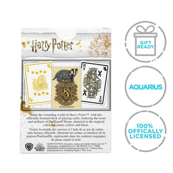 Baraja Hufflepuff Harry Potter - Collector4u.com