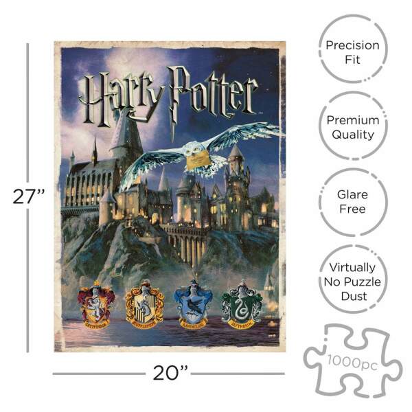 Puzzle Hogwarts Harry Potter (1000 piezas) - Collector4U.com