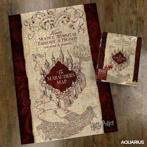 Puzzle Mapa del Merodeador Harry Potter (1000 piezas) - Collector4U.com