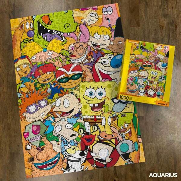 Puzzle Cast Nickelodeon (1000 piezas) - Collector4U.com