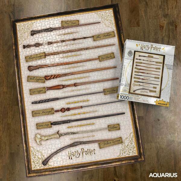 Puzzle Varitas Harry Potter (1000 piezas) - Collector4u.com