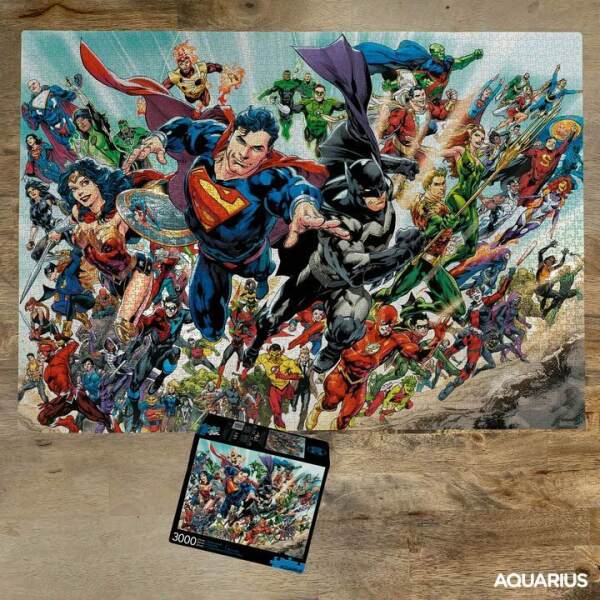 Puzzle Cast DC Comics (3000 piezas) - Collector4u.com