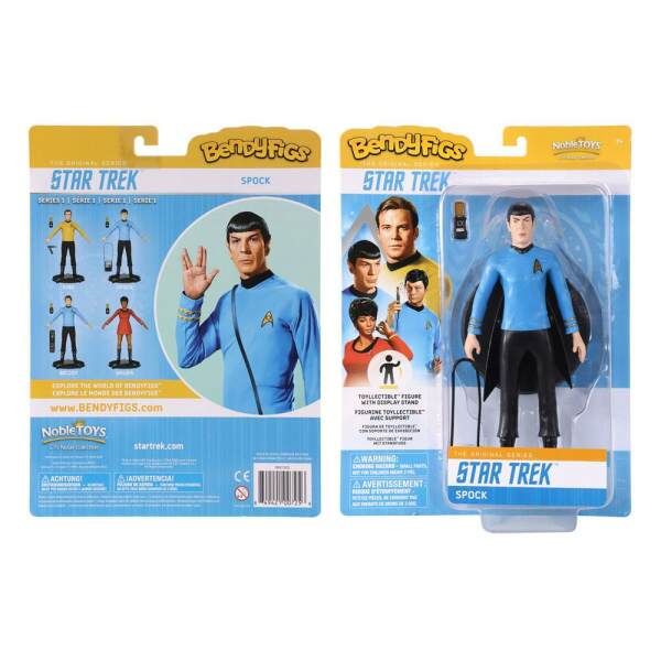 Figura Maleable Bendyfigs Spock Star Trek 19 cm