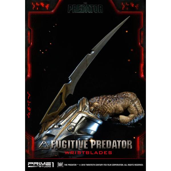 Busto Fugitive Predator Wristblades Predator 2018 1/1 74 cm Prime 1 Studio - Collector4U.com