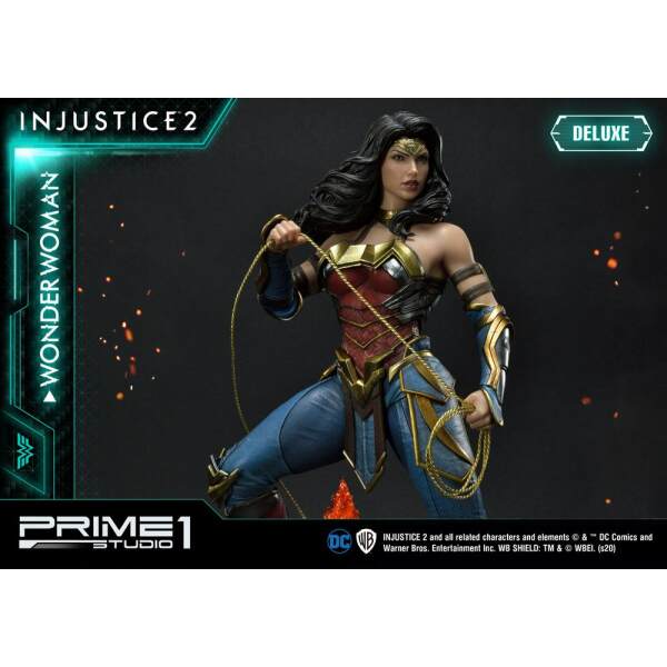 Estatua Wonder Woman Injustice 2 1/4 Deluxe Version 52 cm Prime 1 Studio - Collector4u.com