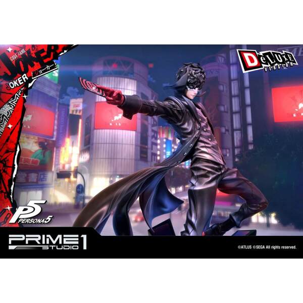 Estatua Protagonist Joker Persona 5 Deluxe Version 52 cm Prime 1 Studio - Collector4U.com