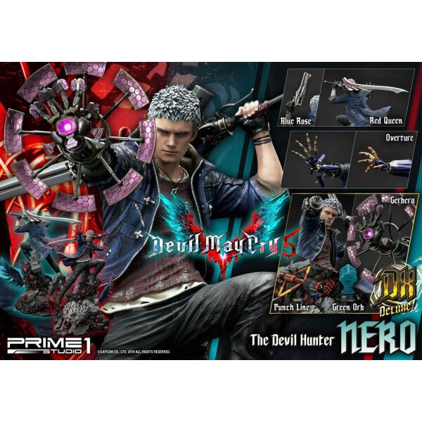 Estatua Nero Devil May Cry 5 Deluxe Ver. 70 cm - Collector4u.com