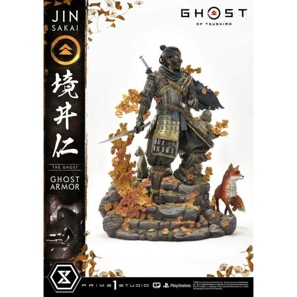 Estatua Jin Sakai Ghost of Tsushima 1/4 58 cm - Collector4U.com