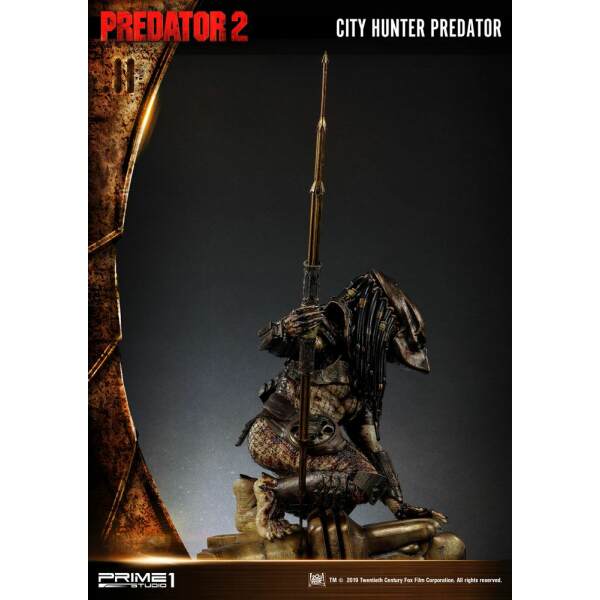 Decoración de pared 3D City Hunter Predator Predator 2 79 cm - Collector4U.com
