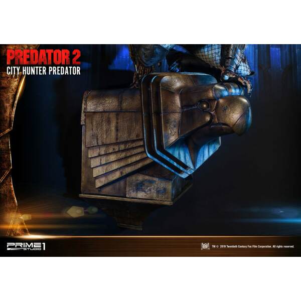 Decoración de pared 3D City Hunter Predator Predator 2 79 cm - Collector4U.com