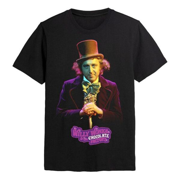 Willy Wonka y la fábrica de chocolate Camiseta Willy Wonka talla XL