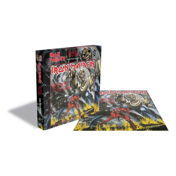 Puzzle The Number Of The Beast Iron Maiden Rock Saws (1000 piezas) - Collector4u.com