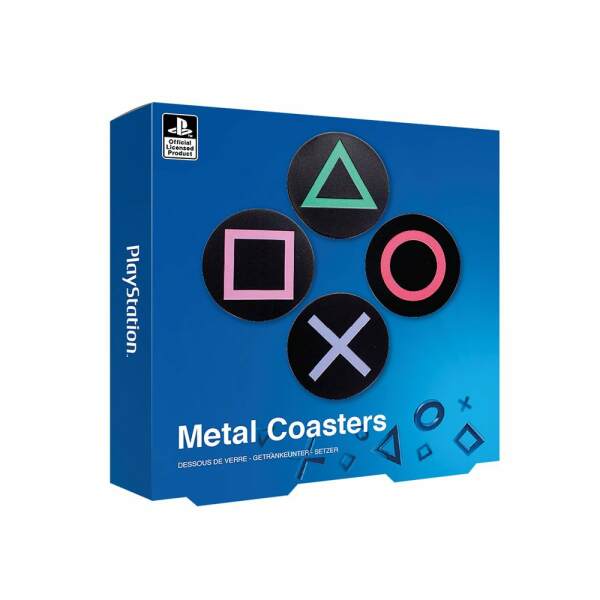 PlayStation Pack de 4 Posavasos Icons - Collector4U.com