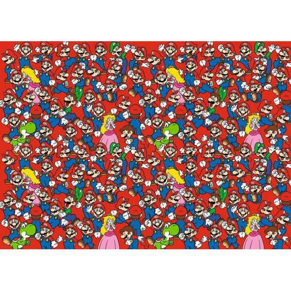 Puzzle Super Mario Bros Nintendo Challenge (1000 piezas) - Collector4U.com