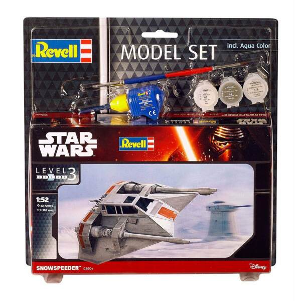 Maqueta Model Set Snowspeeder  Star Wars 1/52 10 cm Revell - Collector4U.com