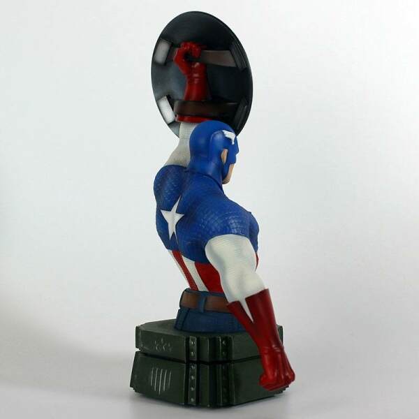 Busto Captain America Marvel 26 cm Semic - Collector4U.com
