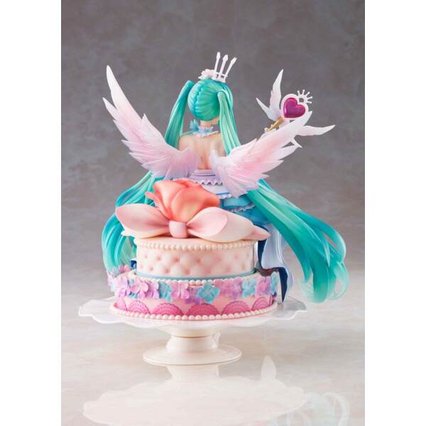 Estatua Miku Hatsune Birthday 2020 Miku Hatsune PVC 1/7 Sweet Angel Ver. 22 cm Square-Enix - Collector4U.com