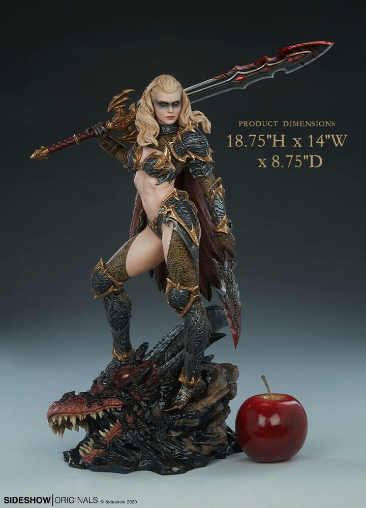 Estatua Dragon Slayer Sideshow Originals Warrior Forged in Flame 47 cm - Collector4u.com