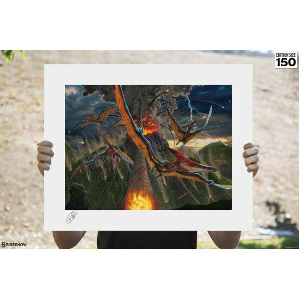 Litografia Eruption by Vincent Hie Original Artist Series 41 x 51 cm - Collector4U.com
