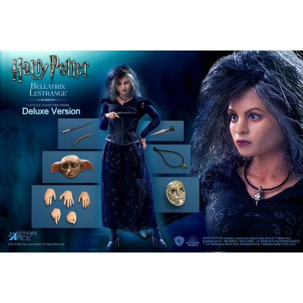 Figuras Real Master Series 1/8 Bellatrix & Dobby Harry Potter Pack de 2 16-23 cm - Collector4u.com