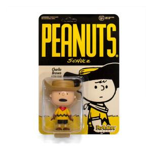 Figura Cowboy Charlie Brown Peanuts ReAction 10 cm Super7 - Collector4u.com