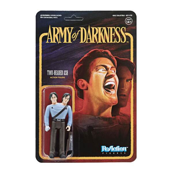 Figura ReAction Two-Headed Ash Army of Darkness 10 cm - Collector4u.com