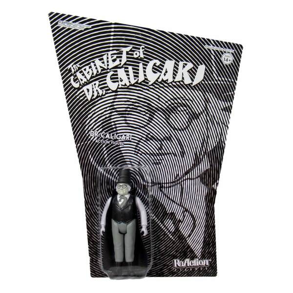 Figura ReAction Dr. Caligari El Gabinete del Doctor Caligari 10 cm Super7 - Collector4u.com