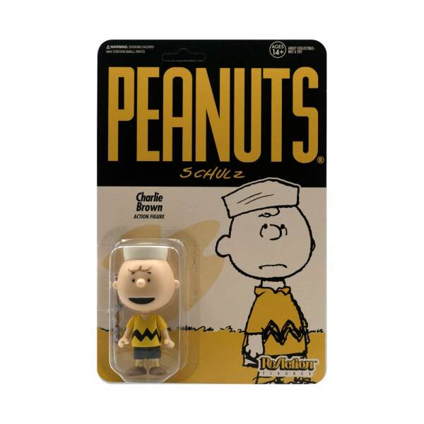 Figura Camp Charlie Brown Peanuts ReAction Wave 3 10 cm Super7 - Collector4U.com