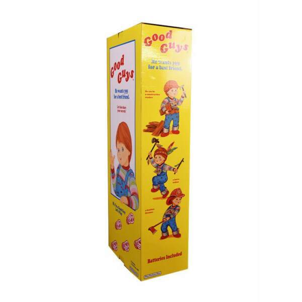 Caja Good Guys Chucky: el muńeco diabólico 2 Réplica 1/1 - Collector4u.com