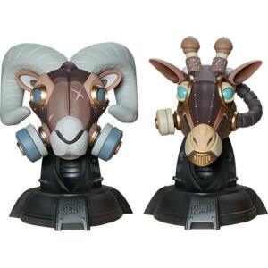 Bustos Ram and Giraffe Unruly Designer Series Guerilla Squadron Set by Freehand Profit 23 cm Unruly Industries