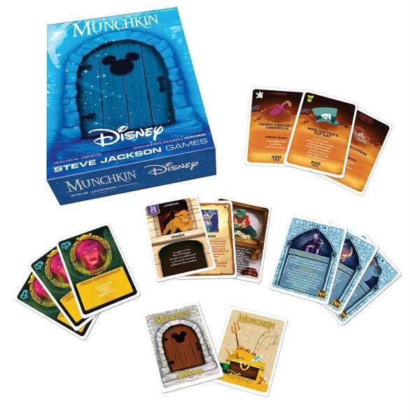Juego de cartas Disney Munchkin *Edición Inglés* - Collector4U.com