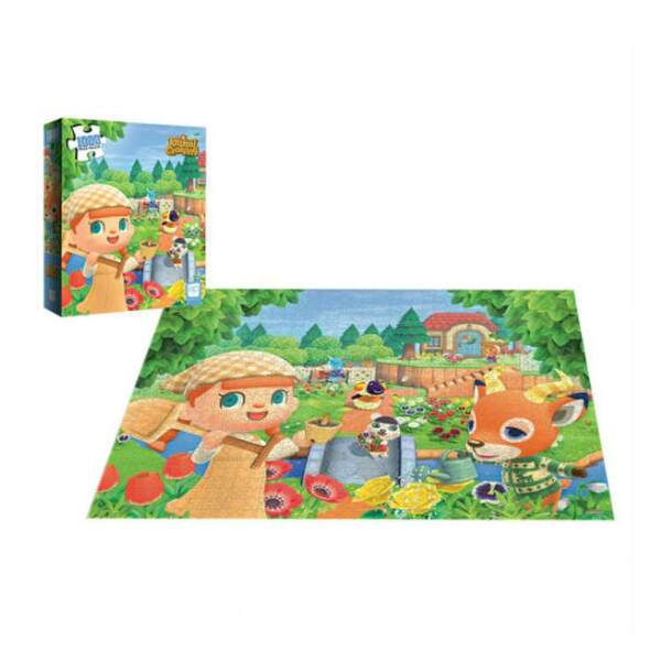 Puzzle New Horizons Animal Crossing (1000 piezas)  USAopoly - Collector4U.com
