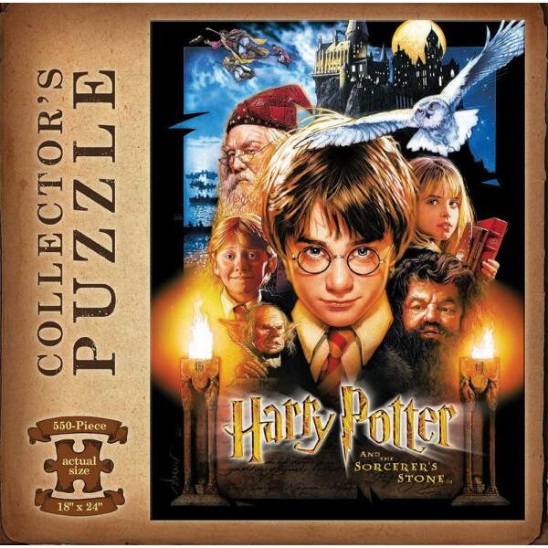 Puzzle Harry Potter y la piedra filosofal Collector Movie (550 piezas) - Collector4u.com
