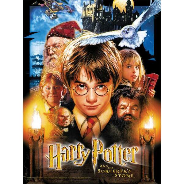 Puzzle Harry Potter y la piedra filosofal Collector Movie (550 piezas) - Collector4u.com