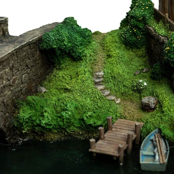 Diorama Hobbiton Mill & Bridge El hobbit: un viaje inesperado 31 x 17 cm - Collector4u.com