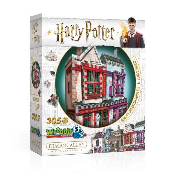 Puzzle 3D DAC Quality Quidditch Supplies & Slug & Jiggers Apothecary Harry Potter - Collector4u.com