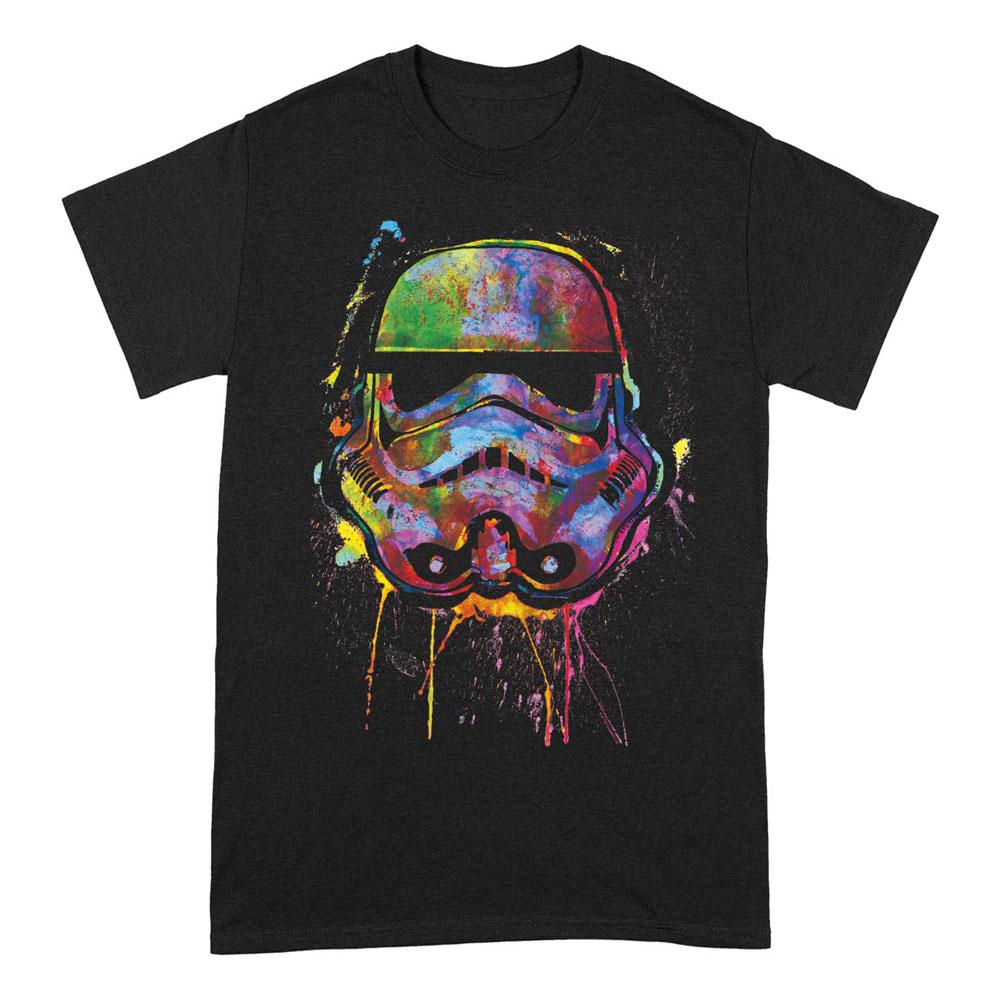 Camiseta Paint Splats Helmet Star Wars talla S - Collector4U.com