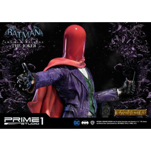 Estatua The Joker Exclusive Batman Arkham Origins 86 Cm
