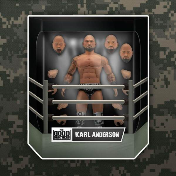 Figura Ultimates Karl Anderson Good Brothers Wrestling 18 cm - Collector4U.com