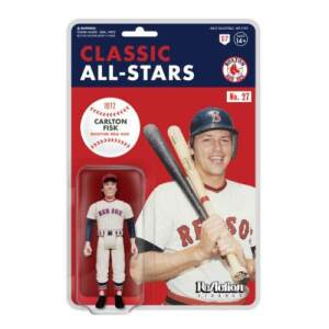MLB Classic Figura ReAction Carlton Fisk (Boston Red Sox) 10 cm - Collector4U.com