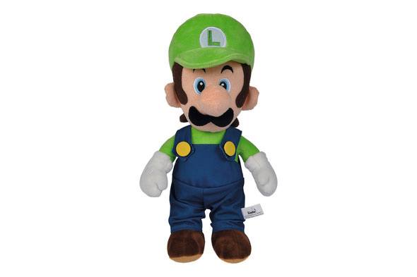 Peluche Luigi Super Mario 30 cm Simba - Collector4U.com