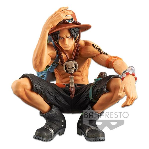 Estatua King Of Artist Portgas D. Ace One Piece Special Ver. 13 cm