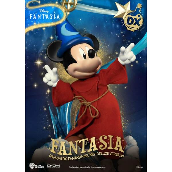 Figura Mickey Fantasia Deluxe Disney Classic Dynamic 8ction Heroes 1/9 21 cm Beast Kingdom - Collector4U.com