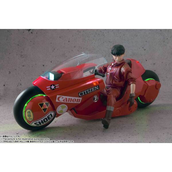 Vehículo Kaneda's Bike Akira Soul of Popinica Project BM! Revival Ver. 50 cm - Collector4U.com